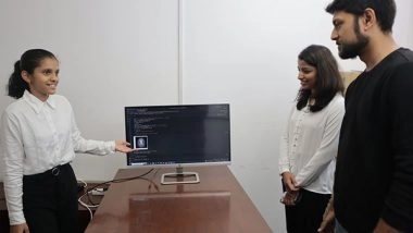 Business News | Bengaluru School Girl's Innovative Prototype Can Be a Blessing for Cancer Patients in Future