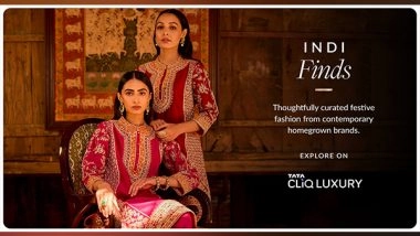 Business News | Tata CLiQ Luxury Launches Indi Finds, an Online Store to Discover and Shop Festive Treasures from Contemporary Homegrown Brands