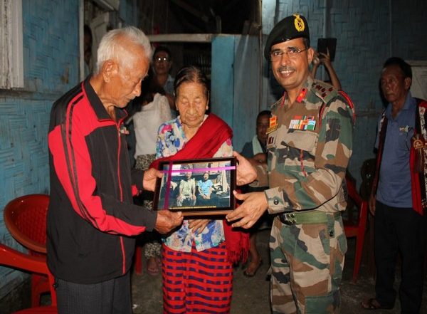India News | Assam Rifles Reaches out to 104-yr-old Gallantry Award Winner Hav Mering, Family