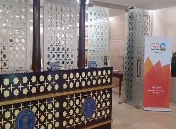 World News | From Special Corridors to Fountains, Delhi Airport All Set to Welcome G20 Delegates