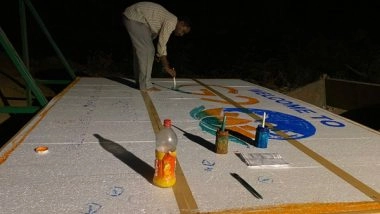 India News | Embellished Trees, G20 Floral Boards, City Getting Final Touch Ahead of Summit