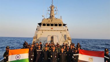 Egypt: INS Sumedha Arrives at Port Alexandria To Participate in ‘Exercise Bright Star-23’