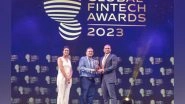 Business News | Global Fintech Awards 2023: Adeeb Ahamed Wins Leading Fintech Personality of the Year Award at GFF