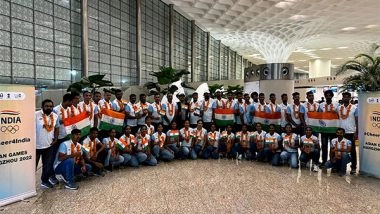 Sports News | First Batch of Indian Athletes Leave for Hangzhou Asian Games