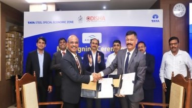 India News | AVAADA Group, Tata Steel Special Economic Zone to Set Up Green Hydrogen, Ammonia Unit in Odisha