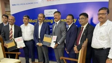 Business News | AVAADA Group Joins Hands with Tata Steel SEZ Ltd for a Landmark Green Ammonia Plant in Odisha