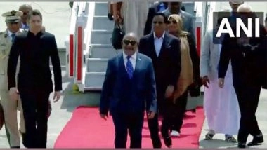 World News | African Union President Azali Assoumani Arrives in Delhi for G20 Summit