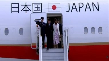 World News | Japanese PM Kishida Arrives in Delhi to Attend G20 Leaders’ Summit