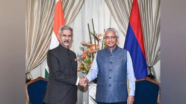 World News | EAM Jaishankar, Mauritius PM Jugnauth Reaffirm Commitment to Take Forward Partnership 