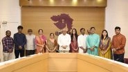 Business News | Gujarat Chief Minister Bhupendrabhai Patel Unveils New Rendition of Krishna Bhajan "Madhurashtakam" by Krishnamayam Music