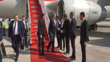World News | Russian Foreign Minister Sergey Lavrov Arrives in New Delhi for G20 Summit