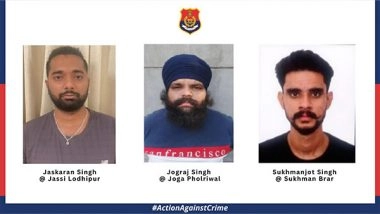 India News | Three Absconding Shooters Working for Gangster Sonu Khatri Held: Punjab Police