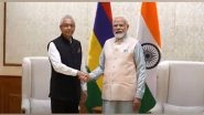 World News | PM Modi Holds Bilateral Meeting with His Mauritius Counterpart Pravind Jugnauth