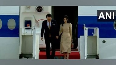 World News | South Korean President Yoon Suk Yeol Arrives in New Delhi for G20 Summit