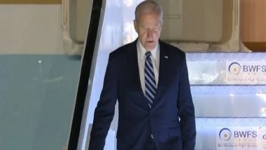 World News | US President Biden Arrives in India for G20 Summit, to Hold Bilateral Meeting with PM Modi