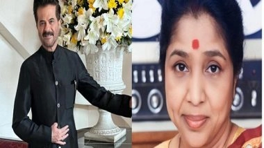 Entertainment News | Anil Kapoor Wishes Asha Bhosle on Her 90th Birthday
