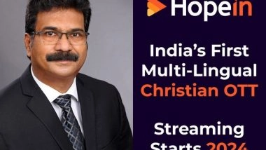 Business News | Introducing HopeIn: India's First Multilingual Christian OTT Streaming Platform!