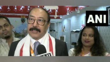 India News | G20 Summit Chief Coordinator Harsh Vardhan Shringla Visits Crafts Bazaar at Bharat Mandapam&nbsp;
