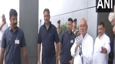 India News | Bihar CM Nitish Kumar Arrives in Delhi to Attend G-20 Summit Dinner
