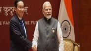 World News | PM Modi, Japan PM Kishida Holds Bilateral Meeting on Sidelines of G20 Summit