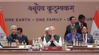 World News | PM Modi Highlights Human-centric Development at G20 Summit