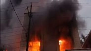 India News | UP: Fire Breaks Out&nbsp;in a Factory at Shahibabad Industrial Area in Ghaziabad