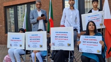World News | UK: Kashmiri Diaspora Unites to Protest for Gilgit Baltistan and PoK in Birmingham  