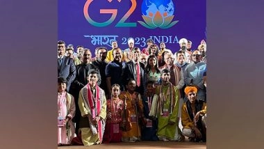 World News | Assam CM Sarma Interacts with UK PM Sunak During G20 Dinner in Delhi