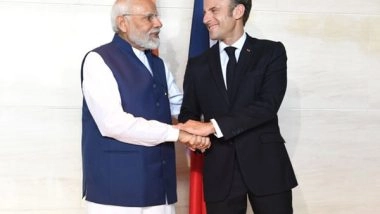 India News | PM Modi to Hold Working Lunch Meeting with French President Macron Today