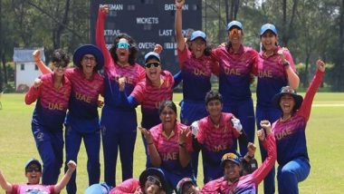 Sports News | Egodage Heroics Power UAE to Asia Qualifier Trophy