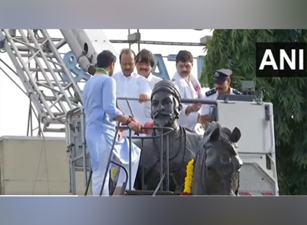 India News | Ajit Pawar Holds Road Show, Pays Tribute to Chhatrapati Shivaji Maharaj in Pune