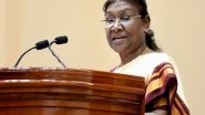 India News | President Murmu to Inaugurate NeVA Project of Gujarat Assembly on Sep 13