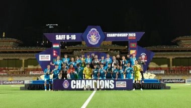 Sports News | India Emerge SAFF U16 Champions, Defeat Bangladesh 2-0 in Final
