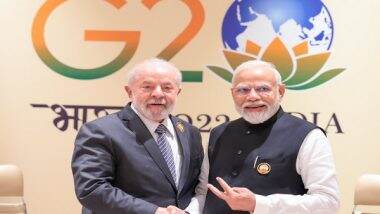 World News | PM Modi, President Lula Reaffirm Commitment to Bolster India-Brazil Strategic Partnership