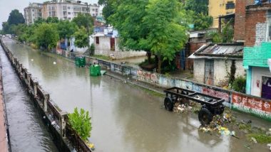 India News | UP: Heavy Rain Lashes Lucknow, Waterlogging in Multiple Areas