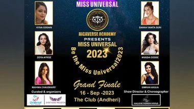 Business News | Ricaverse Miss Universal 2023 Pageant: A Platform for Aspiring Models to Shine