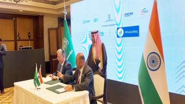 Business News | Over Two Dozen MoUs Signed Between India-Saudi Industries in Delhi