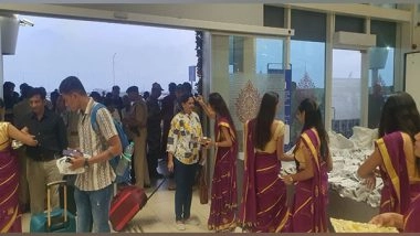 India News | Flight Operations Begin at Rajkot International Airport in Gujarat