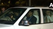 India News | Amit Shah Arrives at JP Nadda's Residence for Madhya Pradesh Core Group Meeting