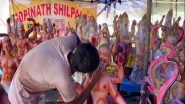 World News | Kolkata Artists Making Idols of Hindu Gods for Upcoming Festive Season in Nepal