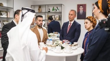 World News | UAE Embassy Opens Emirati-Turkmen Library, Offers Arabic Classes in Turkmenistan