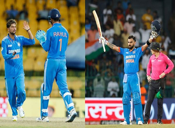 Sports News | Asia Cup: Kohli, Rahul's Tons and Kuldeep's 5-wicket Haul Helps India to Win Against Pakistan