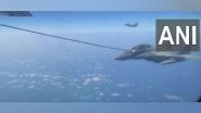 World News | &nbsp;Indian Air Force Refuels Egyptian Rafale Fighters as Part of Exercise Bright Star-23