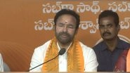India News | 'Hyderabad Liberation Day' Important Day for Telangana, All Should Participate in Celebrations, Says G Kishan Reddy