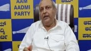 India News | Karnataka AAP Chief Accuses BJP of Suppressing Oppn-led States' Rights Using Central Agencies