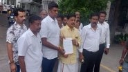 India News | TN: BJP Hands Memorandum to Police, Demands FIR Against Udhayanidhi over Sanatan Rant