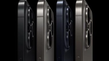 Tech News | Apple Announces IPhone 15 Pro with Titanium Design, Starting at USD 999