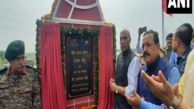 India News | Rajnath Singh Dedicates 90 Infrastructure Projects of BRO Worth over Rs 2,900 Cr