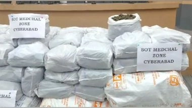 India News | Telangana Police Nab Two Interstate Gangs Transporting Ganja Worth Rs 3 Crore in Total