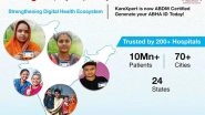 Business News | KareXpert Achieves Ayushman Bharat Digital Mission Certification, Paving the Way for the Digital Healthcare Revolution